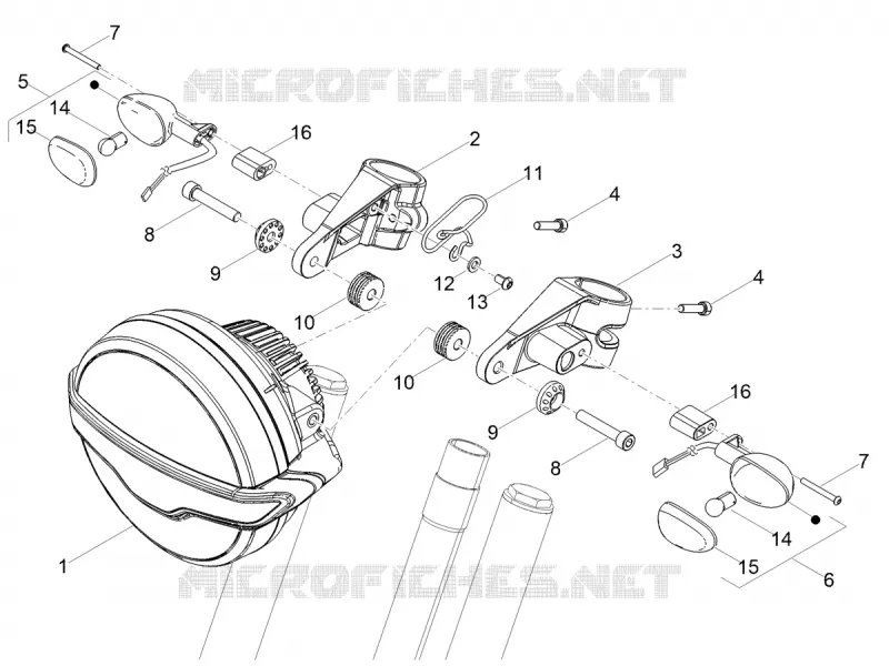 Front headlamps