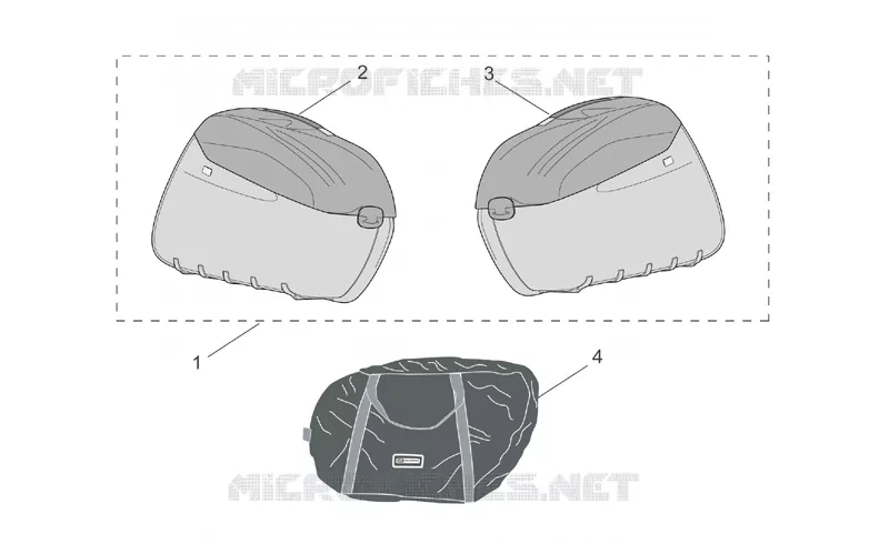 Acc. - Top/cases, side cases