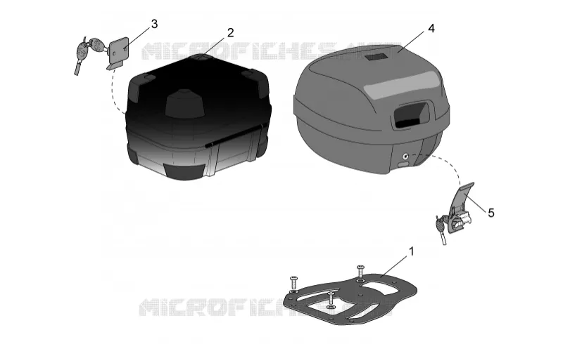 Acc. - Top/cases, side cases