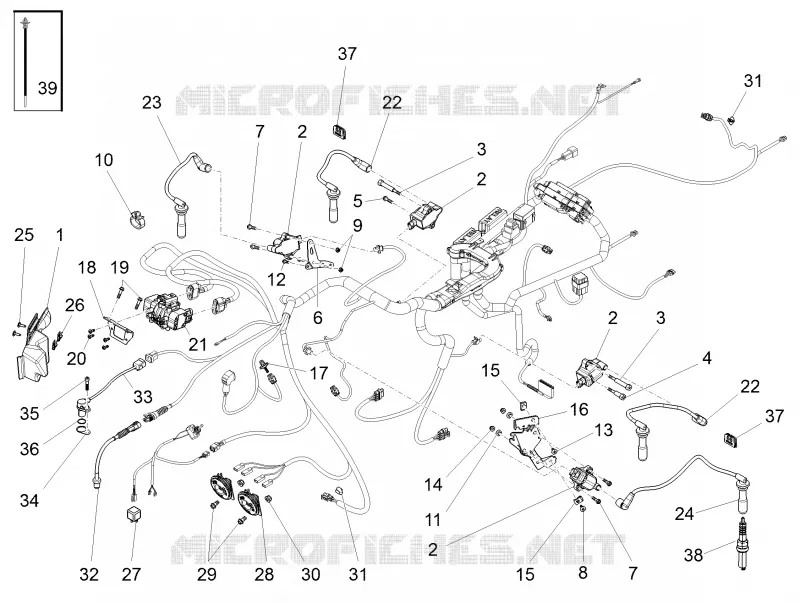 Front electrical system