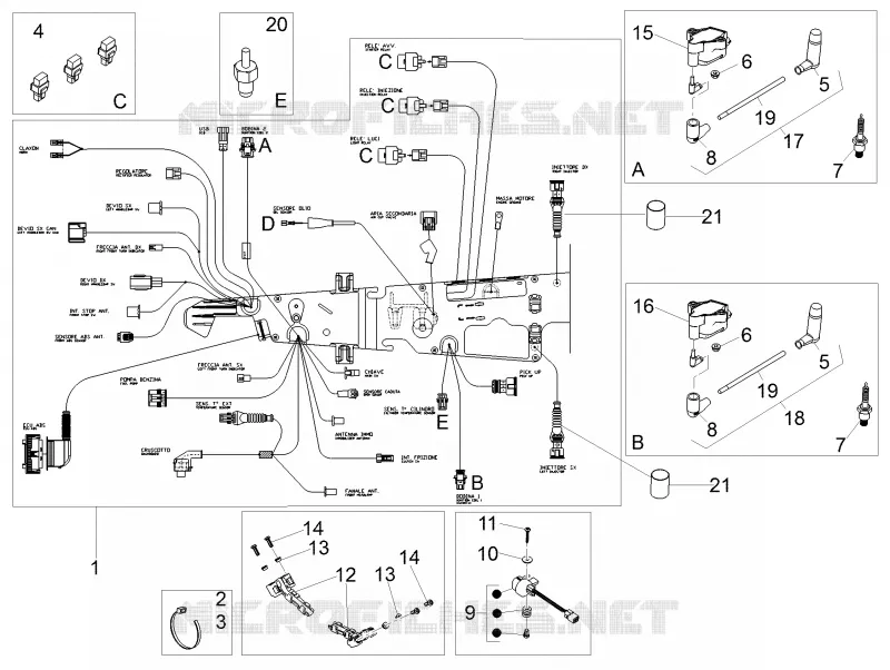 Central electrical system