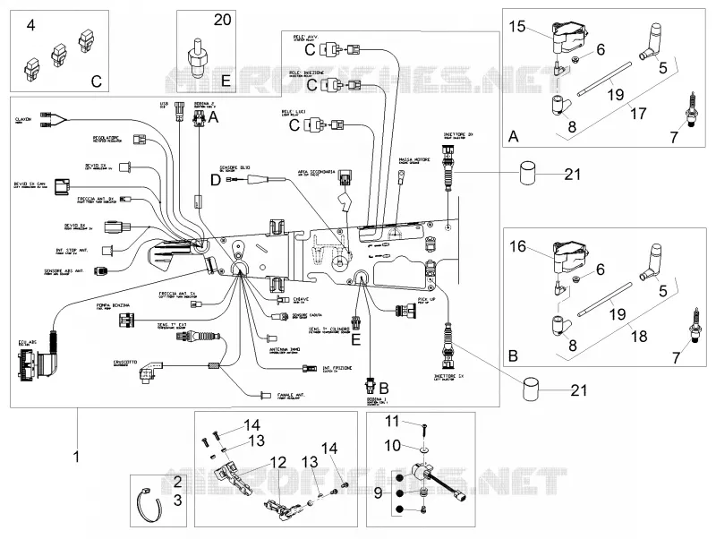 Central electrical system