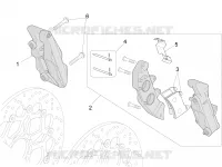 Front brake caliper