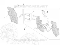 Front brake caliper