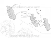 Front brake caliper