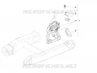 Rear brake caliper