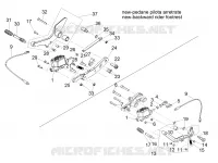 Rear master cylinder