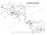 Rear master cylinder