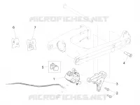 Rear brake caliper