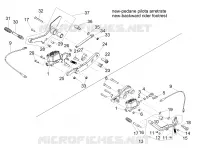 Rear master cylinder