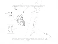 Front brake caliper