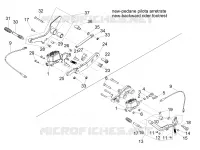 Rear master cylinder