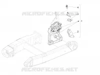 Rear brake caliper