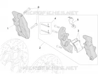 Front brake caliper