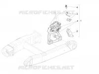 Rear brake caliper