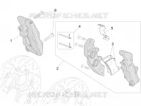 Front brake caliper