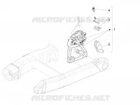 Rear brake caliper