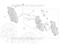 Front brake caliper