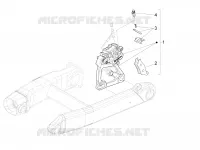 Rear brake caliper