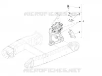 Rear brake caliper