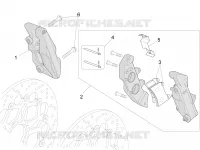Front brake caliper