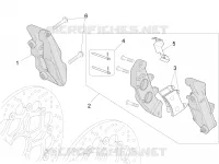 Front brake caliper