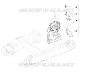Rear brake caliper