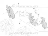 Front brake caliper