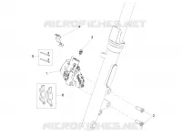 Front brake caliper