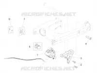Rear brake caliper