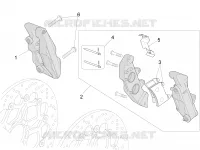 Front brake caliper