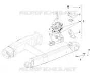 Rear brake caliper