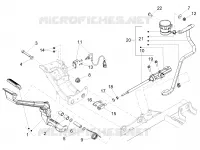 Rear master cylinder