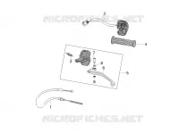 Rear master cylinder